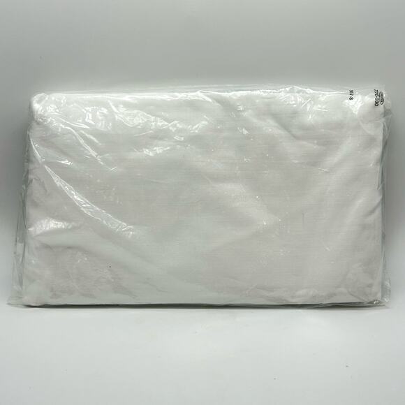 Vintage Cannon Crib FITTED Sheet Fine Percale White Sealed NEW Made in USA - Picture 4 of 11